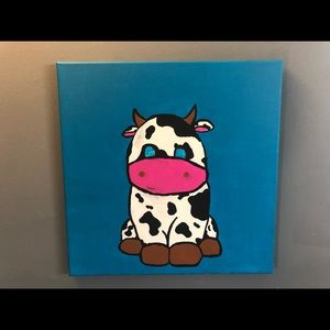 Chubby Cow Painting